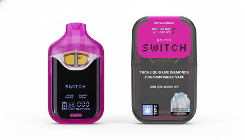 Boutiq Switch V4 Glow: A Premium Dual-Strain Disposable Vape Review MUVATEGLOBAL Boutiq Switch V4 Glow: A Premium Dual-Strain Disposable Vape Review MUVATEGLOBAL