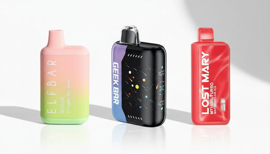 Disposable Vape Showdown: Elf Bar vs. Geek Bar vs. Lost Mary