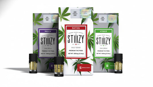 Stiiizy Pod Types: Original THC VS Live Resin Liquid Diamond Pod