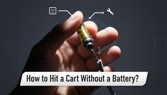 How to Hit a Cart Without a Battery: A Guide for Pinchy Situations